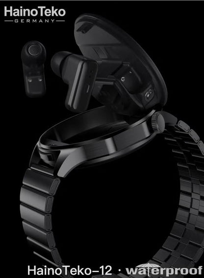 HainoTeko 12 Waterproof Smartwatch with Call & Fitness Features | توصيل سريع ومجاني في الإمارات